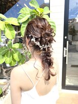 ヘアメイク ゼロ(0)&nbsp;ウウェディングスタイル