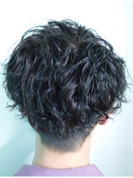 ヘアジーナ(Hair Jina) グレージュスパイラルパーマ