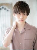 1分スタイリング！透明感アースカラーウルフマッシュd