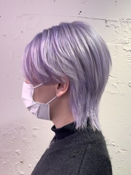 ピチカート(pizzicato) ホワイトラベンダー/ハイトーンウルフ/メンズウルフ