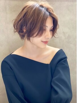 アグ ヘアー コシェ 長野若里店(Agu hair koshe') 《Agu hair》美人フォルムなエアリー無雑作ショート