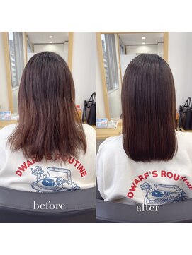 リアン(Lien) 『髪質改善』ストレートエステ（縮毛矯正）（リタッチ可）