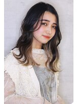 ブランシェ(branche) 【1ミリにこだわるカット】/ゆる巻きロング/インナーカラー