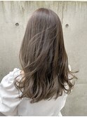 ブリーチなしダブルカラー　グレージュ　西田大樹