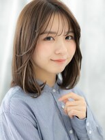 ドクターズサロン LAB 小山店&nbsp;大人可愛いインナーカラー艶髪ワンカールロブb小山10代20代30代