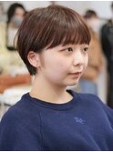 マッシュショート/丸みショート/大人可愛い［東銀座/銀座］