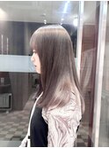 グレージュブラウン/グレージュカラー/髪質改善