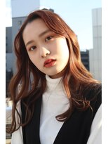 モルニ(MORNI)&nbsp;オレンジブラウン_ヌナボブ チャンモリ ボブルフ