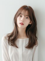 ナチュラル 吉祥寺店(Natural)&nbsp;薄め前髪で垢抜け！ナチュラルブラウン★