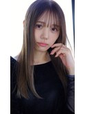 シルキーベージュ×ストレート