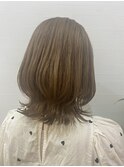 クラゲヘアー/マロンベージュ/アースカラー/20代30代40代