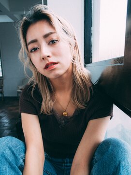 アラワラブルー(arrawarra blue) 顔周りレイヤーカット/20代/30代/40代/50代/倉敷/白楽町