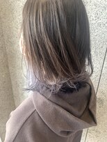 マザー(MOTHER) 裾カラー×ブルーバイオレット