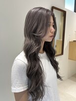 ニール 名古屋 伏見 丸の内(NEELU)&nbsp;【Neelu_manaca】透明感たっぷりの明るめのラベンダーグレージュ