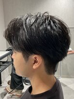 ロルカ 池袋店(Rolka)&nbsp;【カルマパーマ】メンズヘア/メンズパーマ/センターパート/池袋