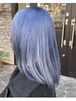 ルプラ ガーデン(le-pla garden)&nbsp;レイヤーカット#ブルー#ダブルカラー#ミディアム#豊橋#豊川#田原