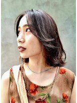 ドゥーア 代官山(Door)&nbsp;#ミディボブ#ベージュブラウン#ホットパーマ