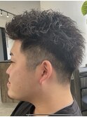スパイキーショート/ジェットモヒカン/ショートバング/men's