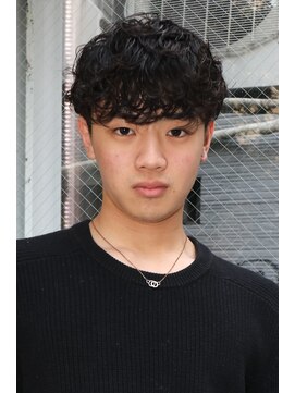 ヘアカロン 熊本本店(Hair CALON) メンズパーマスペインカール熊本下通