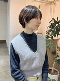 salon sea奥村 丸みショート