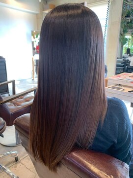 トゥーヘアー(too hair) 重軽グレージュ×髪質改善トリートメント【西葛西】