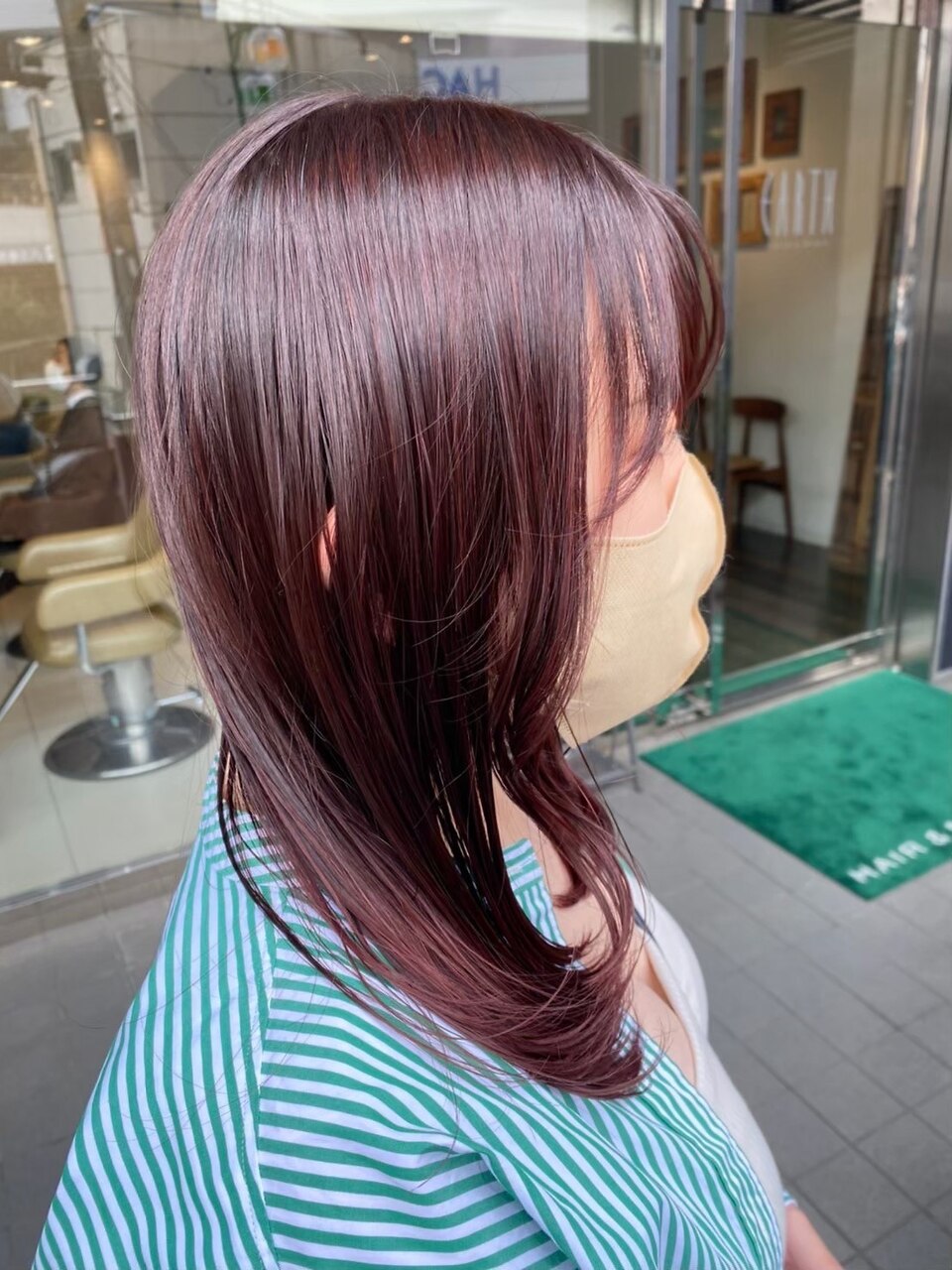 【平日限定】カット＋艶カラー+ケアトリートメント￥8,800