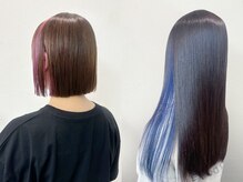 ヘアーアンドアイラッシュ ビス 下曽根店(Bis!)の雰囲気（人気のインナーカラーや白髪ぼかしもございます！≪下曽根≫）