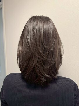 ムード(MOOD,) 暗めカラー/グランマッシュ[レイヤーカット/髪質改善/銀座]