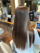 アールヌーベルヴァーグ(ar nouvelle vaugue) ストレート/ワンレンカット/さら艶ヘアー