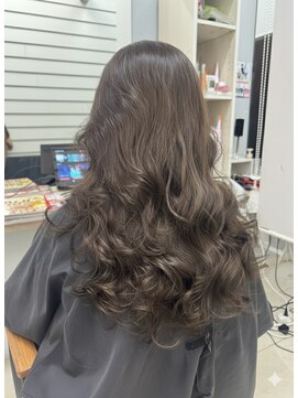 ラックスビー マーレ 沖縄うるま店(LUXBE mare) コテ巻き風パーマ