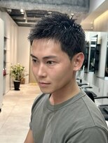 アビーファイブ(ABBEY 5)&nbsp;スパイキーショートアクティブショートメンズヘアパーマmen's