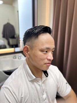 ケースタイルヘアスタジオ 麻布十番店(K-STYLE HAIR STUDIO) フェード風ショートカット