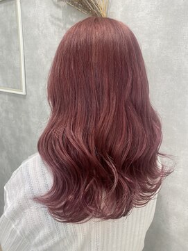 ワンカラーでピンクラベンダー