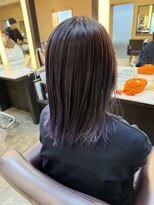 ジャパンジェム 押熊店(Japan gem)&nbsp;大人のバレイヤージュ/バイオレット/パープル/ブリーチカラー