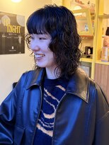 ヒントステーション(HINTSTATION)&nbsp;〈浅草 半個室〉ミディアムレイヤー/パーマスタイル