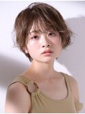 ダークブルーミルクティーブロンドワンホンレイヤーデジタルP