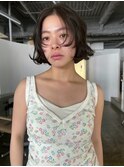 パーマ/ボブパーマ/ボブ/顔まわりレイヤー/顔まわりカット