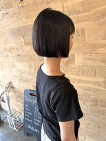 ドルセプラタ(Dulce plata) 【kaN.】髪質改善ストレート×ミニボブ×丸み×切りっぱなし