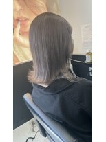 ヘアーデザイン ジェルム(Hair Design germe)&nbsp;透明感ミディアムボブヘア #しのだスペシャル