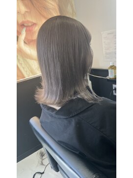 ヘアーデザイン ジェルム(Hair Design germe) 透明感ミディアムボブヘア #しのだスペシャル