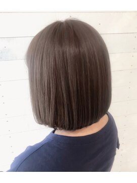 ルノン フィージュ(LUNON fieju) 【LUNON fieju】シンプルボブ×ブラウン