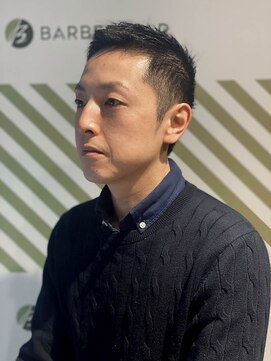 バーバーバー 都賀(BARBER-BAR) 大人のナチュラルショートスタイル【ビジネスマンに人気】