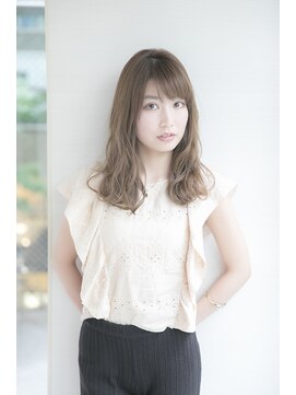 アフロディーテ ギンザ 秋葉原店(APHRODITE GINZA) グレージュカラー/シルキーベージュ/斜めバング/秋葉原