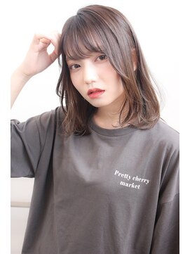 ヘアーサロンロージー 水沢寺小路店(Hair Salon Rosy) 大人かわいい×柔らかいロングボブ