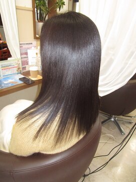コアフィールフィス(COIFFURE fils) 《見附　今町》M3D酸熱トリートメント　美髪　ストレートロング