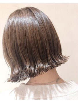 ラボヌール ヘアー エクラ(La Bonheur hair eclat) 大人可愛いパツっとボブ☆