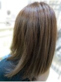 大人かわいい☆外国人風メンテナンスカラー♪透明感ベージュ