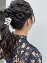 美容室 アイディー i-dee&nbsp;ほぐしポニー