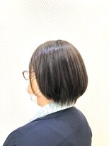 クオリス 上福岡店(QUALIS)&nbsp;丸み/ショート/ショートボブ/小顔/ダークアッシュ/40代50代60代/