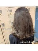 【W-新宿店 担当Satomi】重たく見せないダークグレージュ!